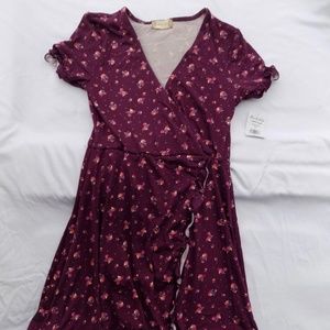 COPY - Floral Short Sleeve Dress